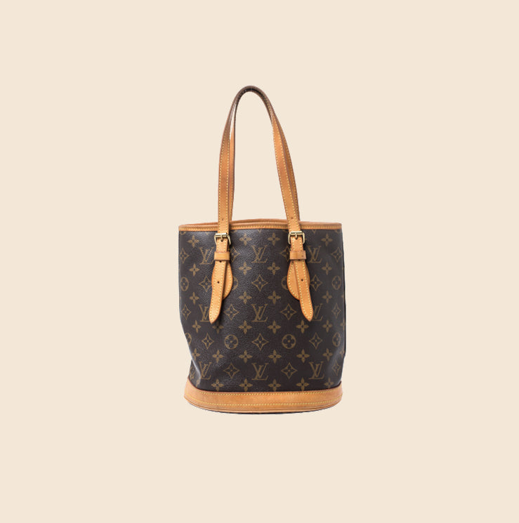 Louis Vuitton V Tote Monogram Canvas and Leather MM Black, Brown