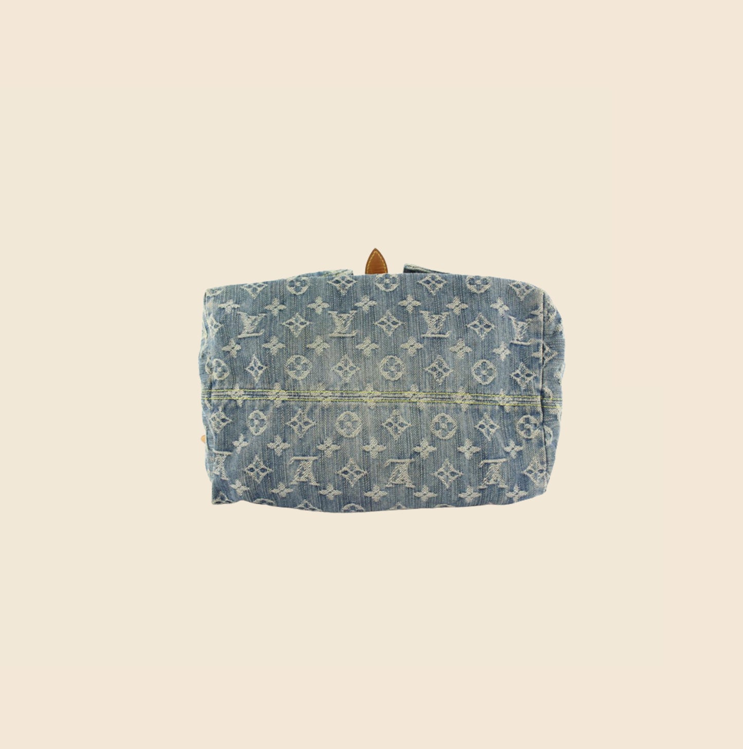 LOUIS VUITTON BLUE MONOGRAM DENIM BACKPACK