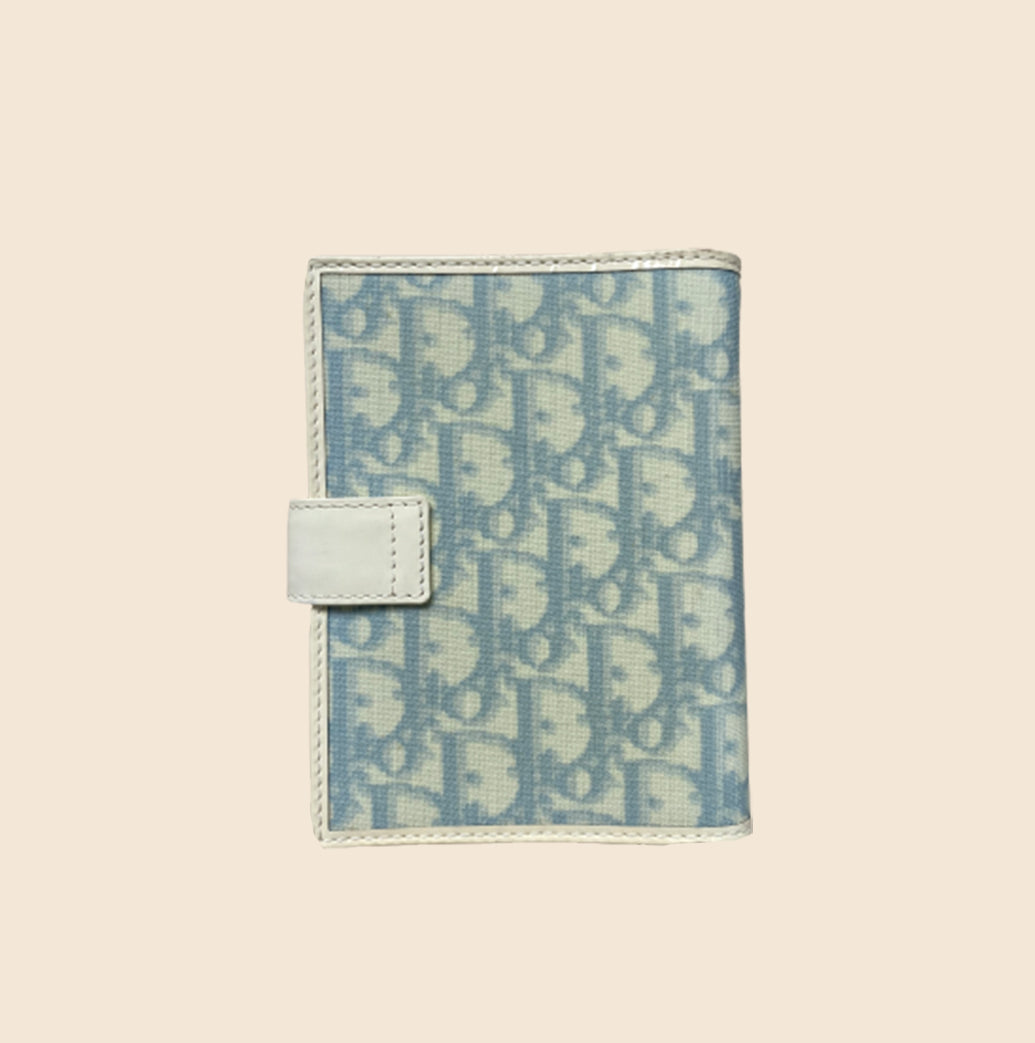 CHRISTIAN DIOR BABY BLUE TROTTER AGENDA COVER