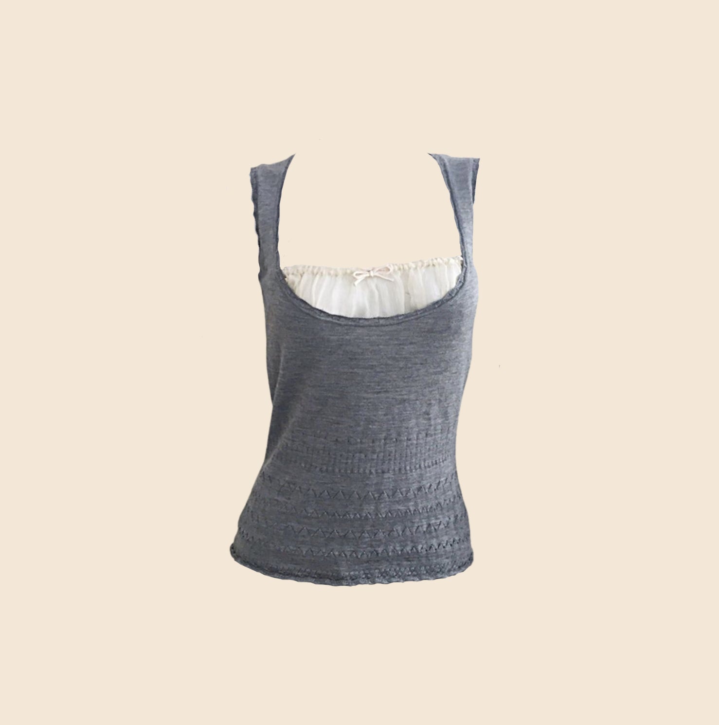 Dolce and gabbana grey top Clearance