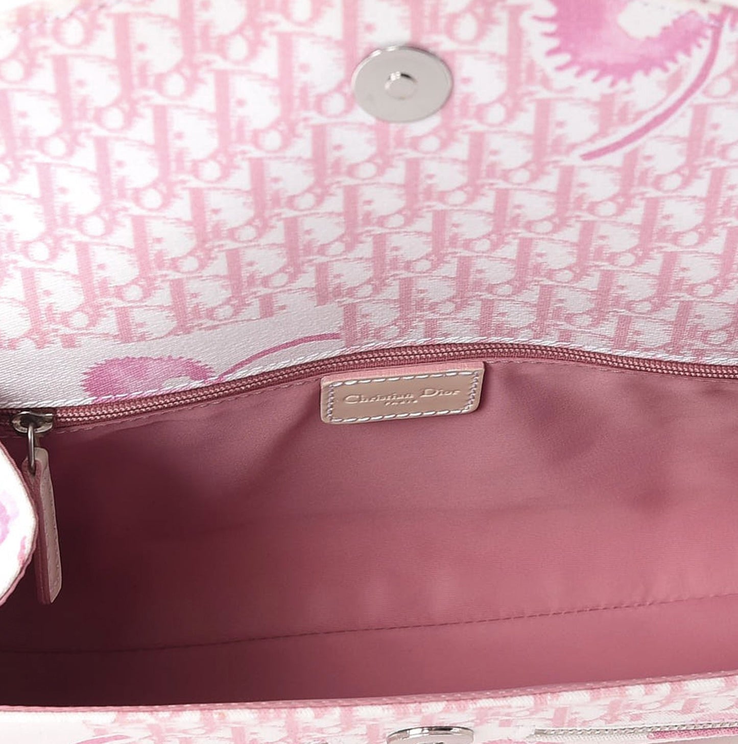 CHRISTIAN DIOR FLOWER GIRLY FLORAL CHAIN SHOULDER BAG