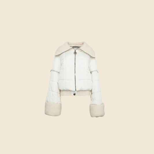 CHANEL 2000 RUNWAY CONVERTIBLE PUFFER SKI JACKET