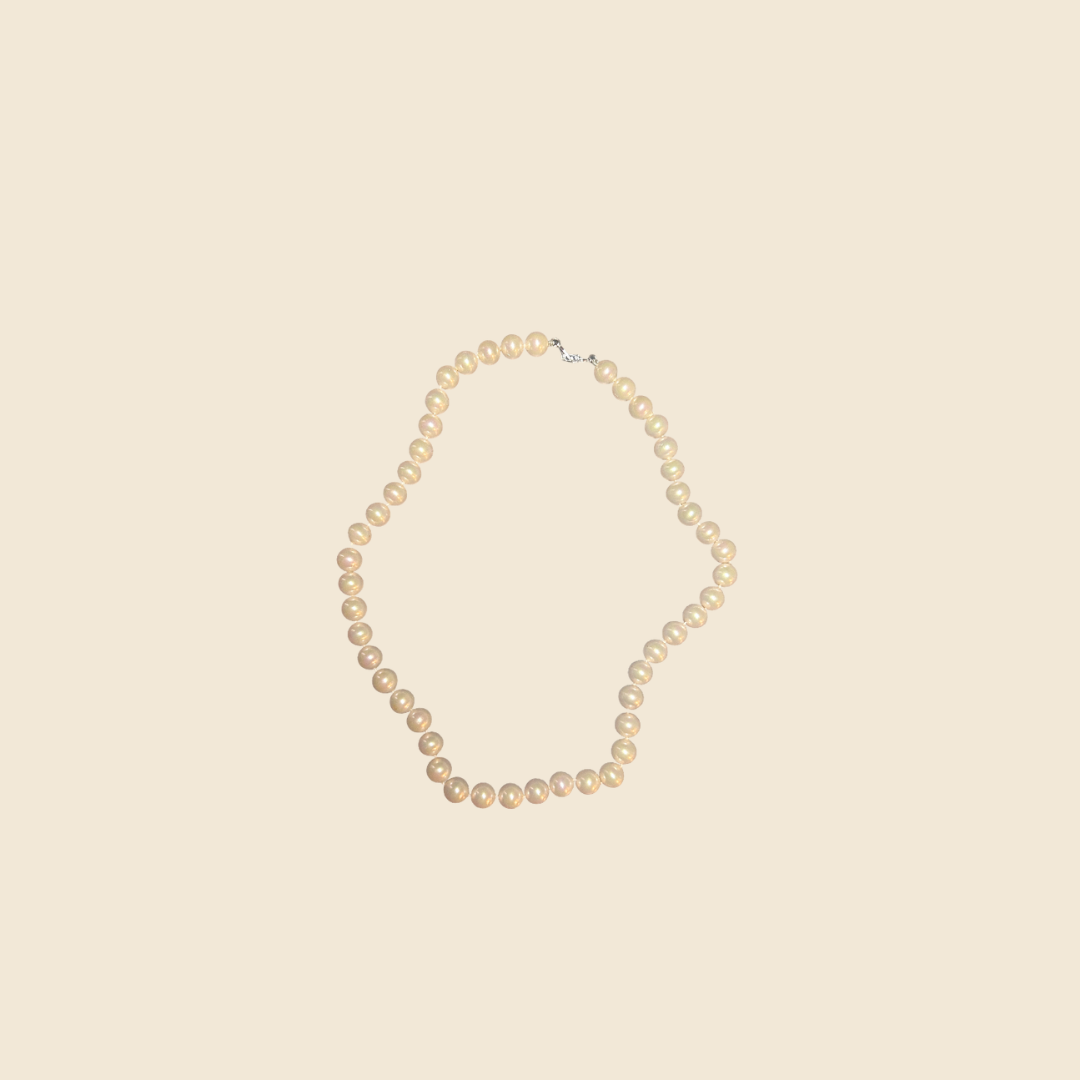 CHRISTIAN DIOR 1980s PEARL NECKLACE