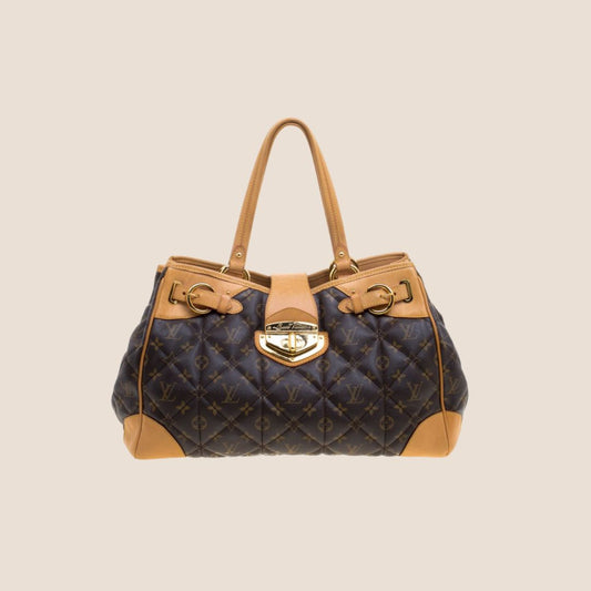 LOUIS VUITTON BROWN MONOGRAM CANVAS ÉTOILE SHOPPER BAG