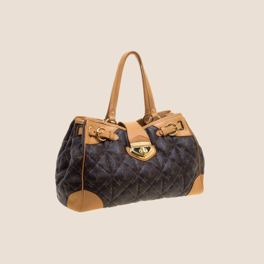 LOUIS VUITTON BROWN MONOGRAM CANVAS ÉTOILE SHOPPER BAG