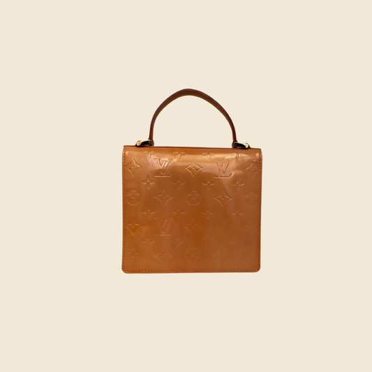 LOUIS VUITTON 1999 STREET CHIC MONOGRAM VERNIS ORANGE BAG
