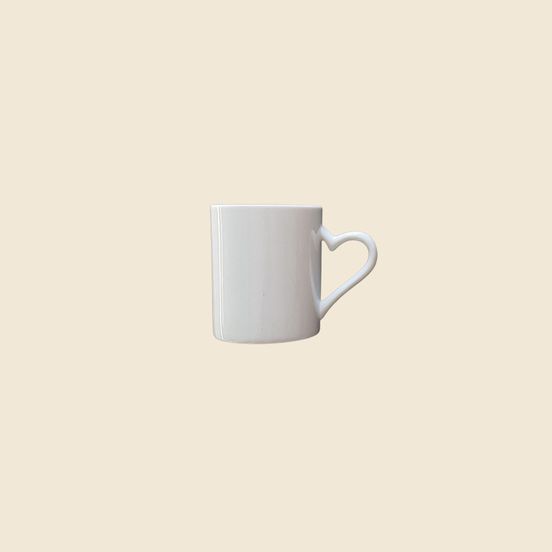 Small coffee mug in ceramic, Saint Laurent