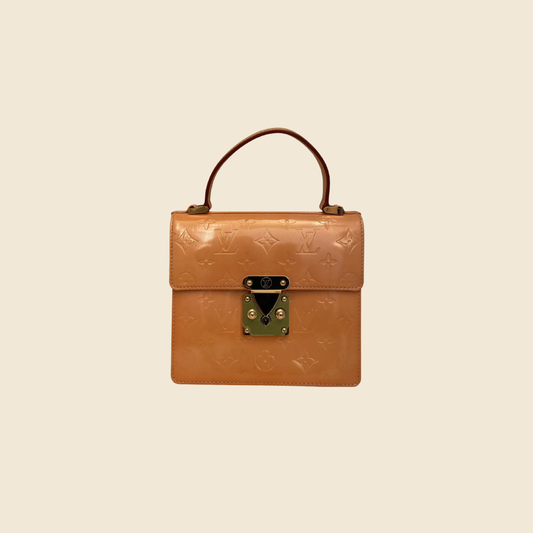 LOUIS VUITTON 1999 STREET CHIC MONOGRAM VERNIS ORANGE BAG