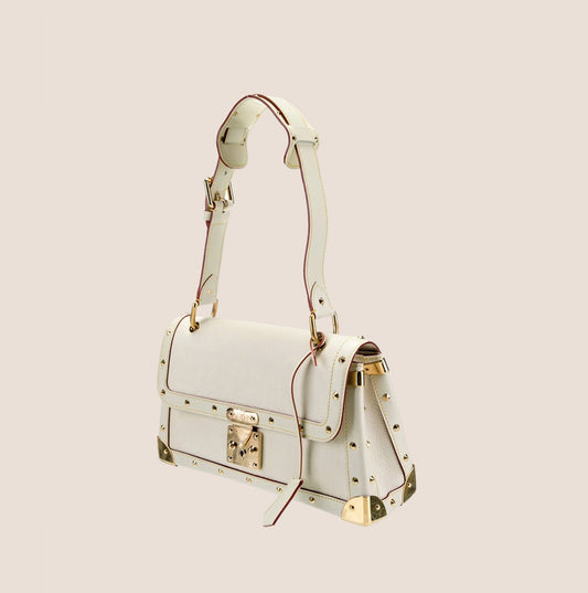 LOUIS VUITTON 2004 WHITE SUHALI LE TALENTEUX BAG