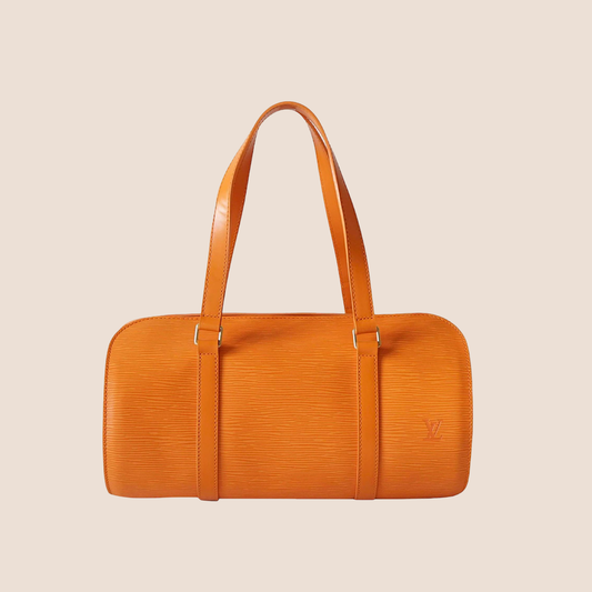 LOUIS VUITTON 2005 ORANGE EPI LEATHER PAPILLON BAG