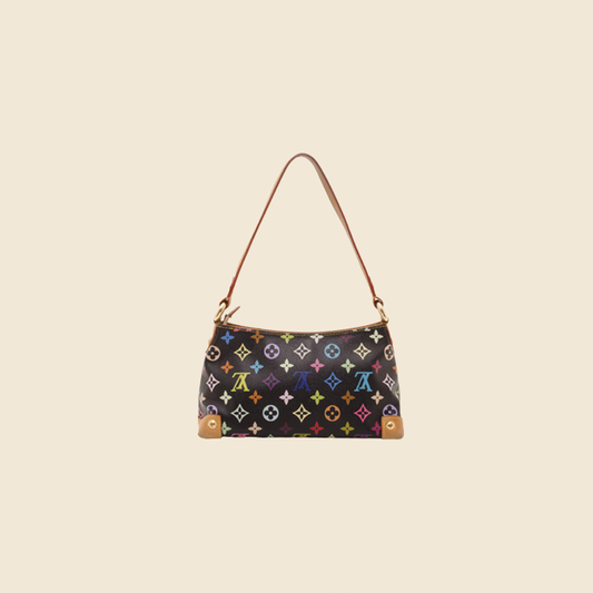 LOUIS VUITTON x TAKASHI MURAKAMI MULTICOLOR MONOGRAM ELIZA BAG