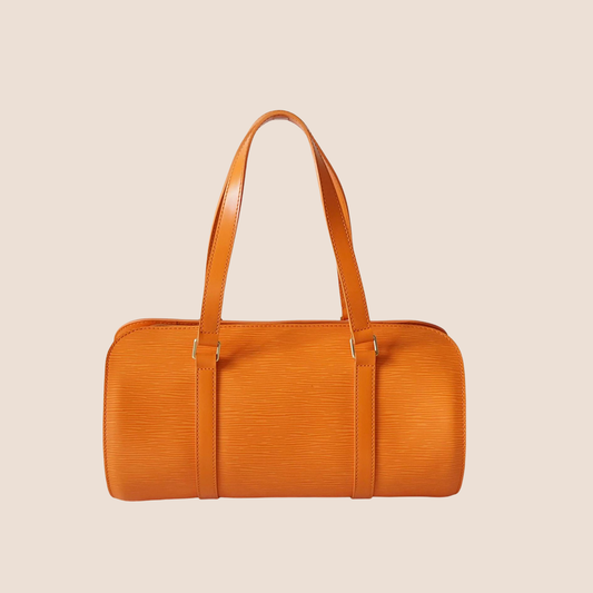 LOUIS VUITTON 2005 ORANGE EPI LEATHER PAPILLON BAG