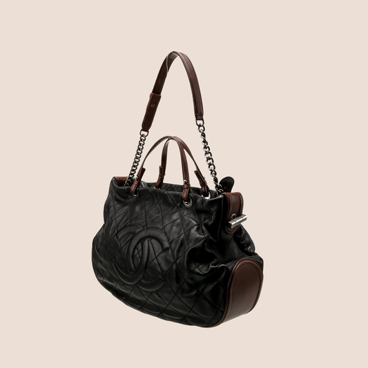 CHANEL 2012 COUNTRY CHIC TOTE BAG