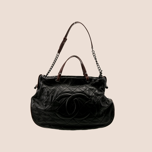 CHANEL 2012 COUNTRY CHIC TOTE BAG