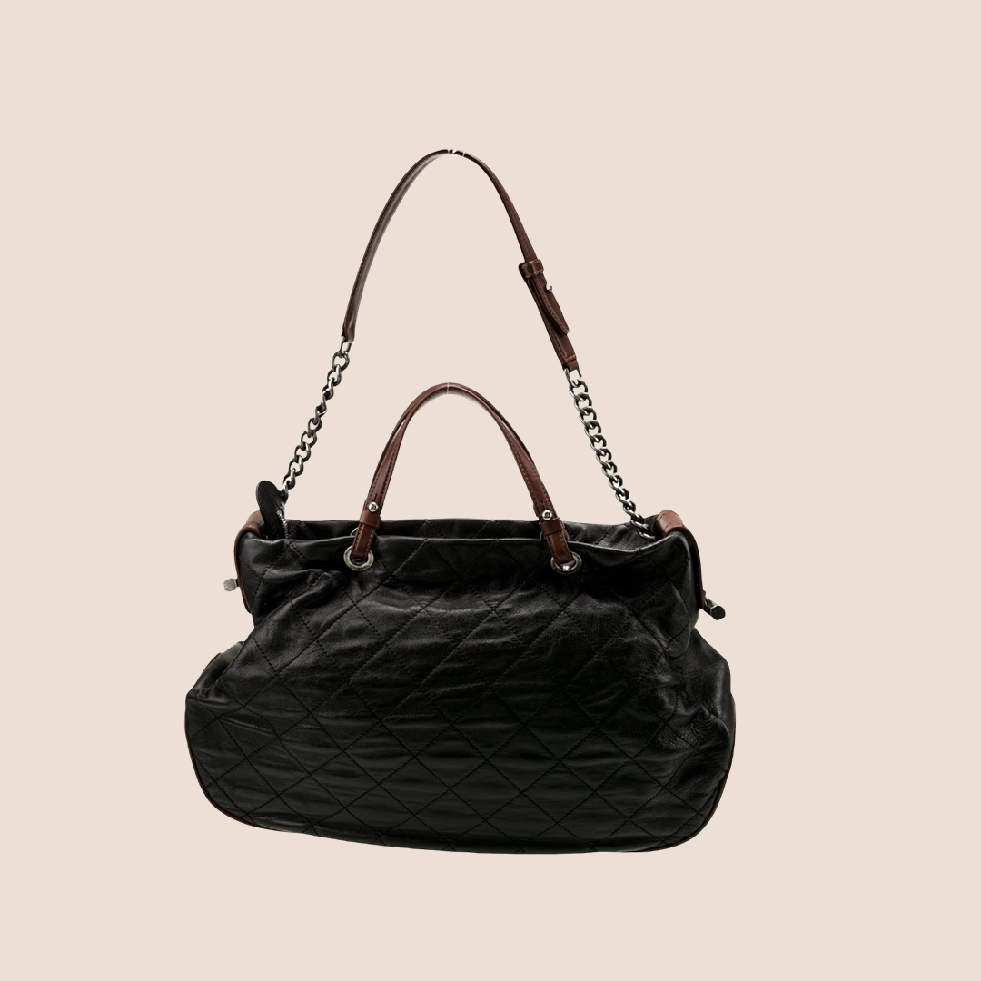 CHANEL 2012 COUNTRY CHIC TOTE BAG