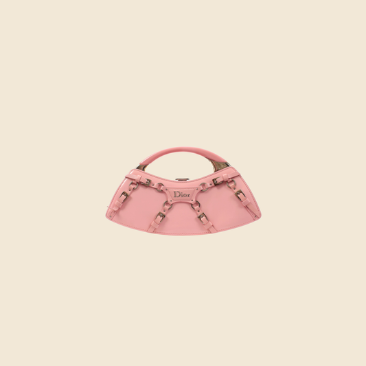 Dior Demi-Lune/Dior Bow Flap bag - Comptoir Vintage