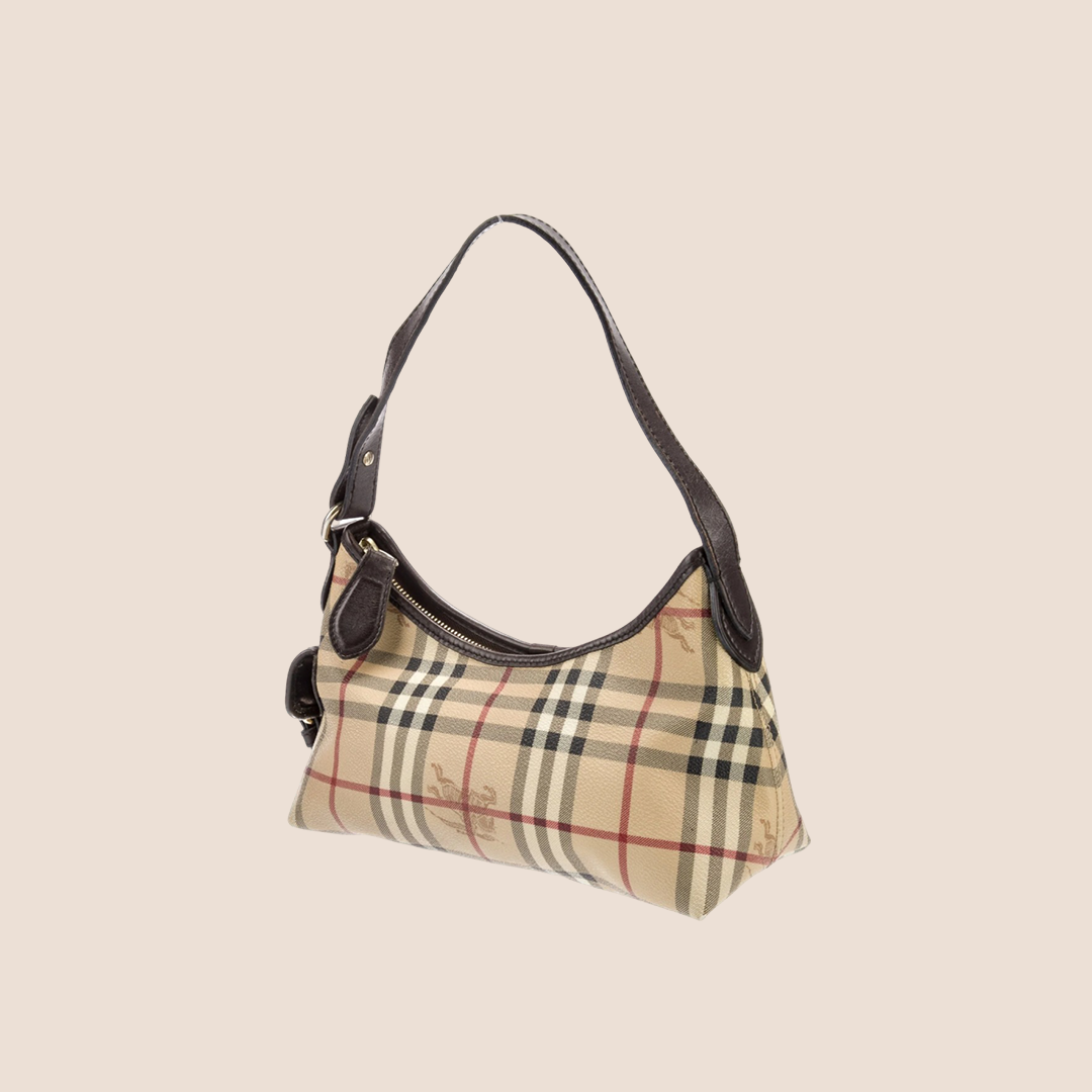 Burberry hobo bag canvas outlet