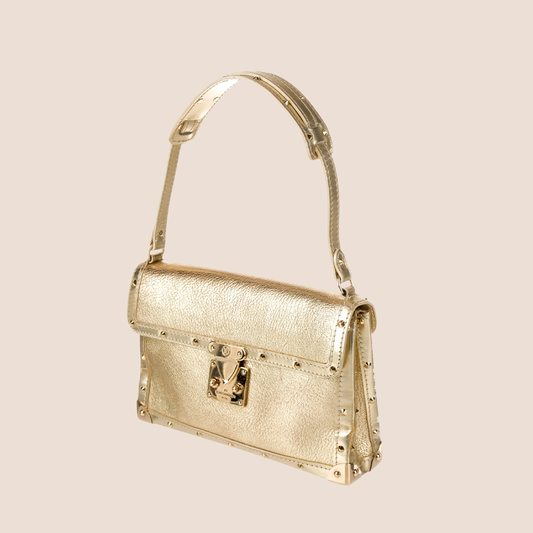 LOUIS VUITTON GOLD SUHALI L'AIMABLE BAG