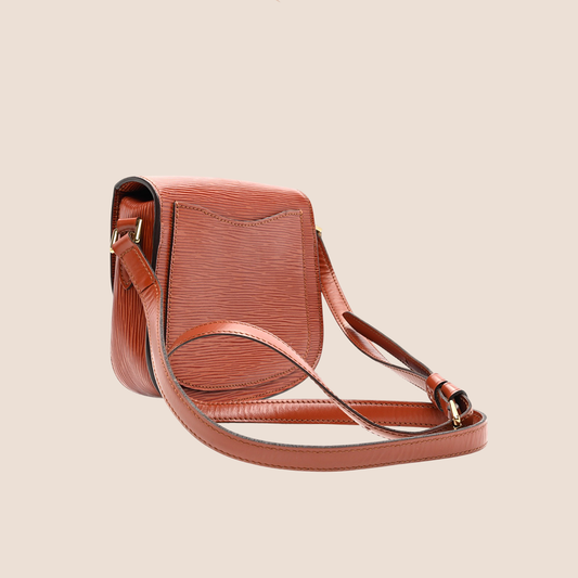 LOUIS VUITTON KENYAN FAWN EPI SAINT CLOUD PM BAG