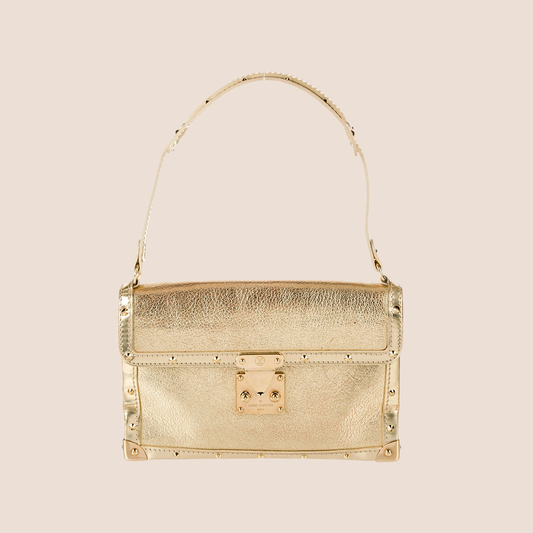 LOUIS VUITTON GOLD SUHALI L'AIMABLE BAG