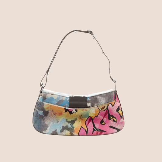 CHRISTIAN DIOR 2004 KAOS STREET CHIC COLUMBUS SHOULDER BAG