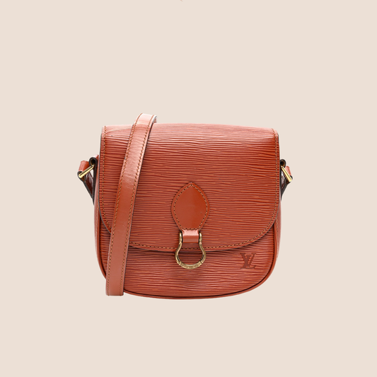 LOUIS VUITTON KENYAN FAWN EPI SAINT CLOUD PM BAG