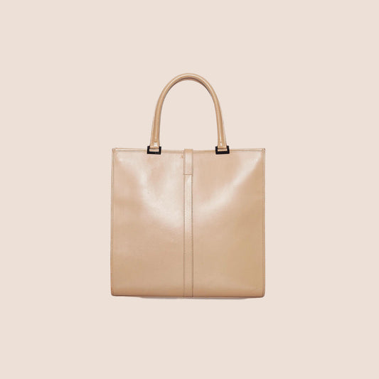 GUCCI BY TOM FORD TAN LEATHER JACKIE BAG