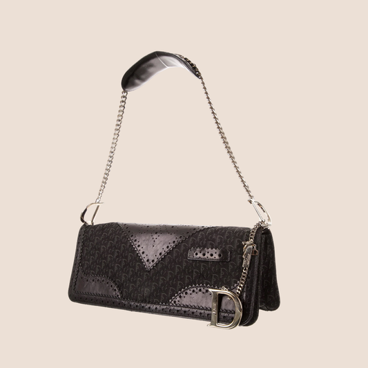 CHRISTIAN DIOR 2004 DIORISSIMO D-TRICK SPECTATOR SHOULDER BAG