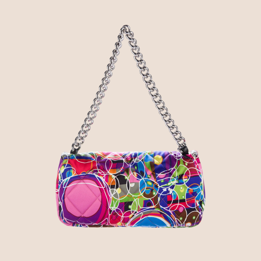 CHANEL 2008 MULTICOLOR KALEIDOSCOPE FLAP BAG