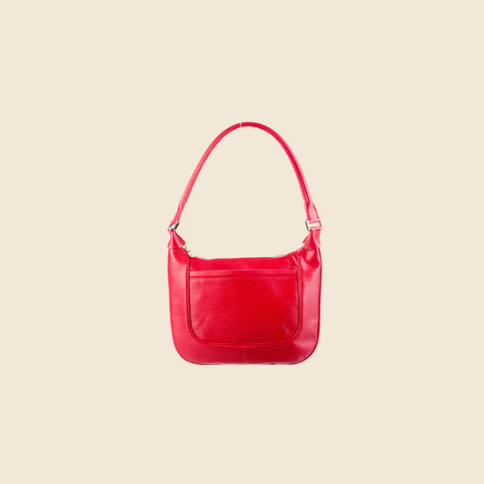 LOUIS VUITTON 2004 RED EPI MATSY SHOULDER BAG