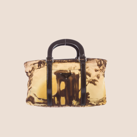 PRADA NEW YORK STREET TEMPLI CROSSBODY TOTE BAG