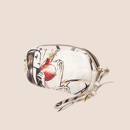 PRADA X JAMES JEAN PEONIA LUX FAIRY PRINT WRISTLET