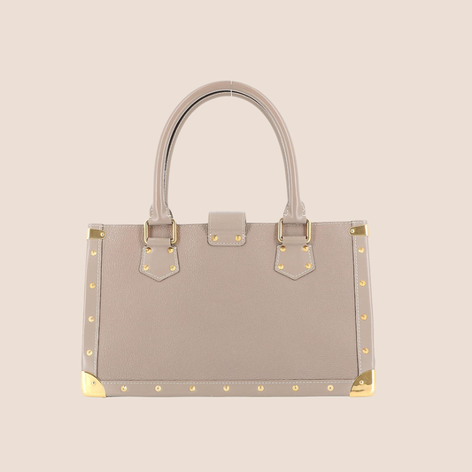 LOUIS VUITTON GREY SUHALI LE FABULEUX BAG