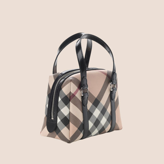 BURBERRY 2000 NOVA CHECK MINI BOSTON BAG
