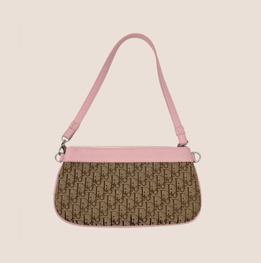 CHRISTIAN DIOR PINK STREET CHIC DIORISSIMO MINI SHOULDER BAG