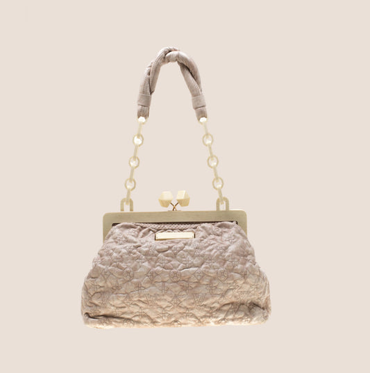 LOUIS VUITTON ECRU MONOGRAM OLYMPE NIMBUS CIRRUS BAG