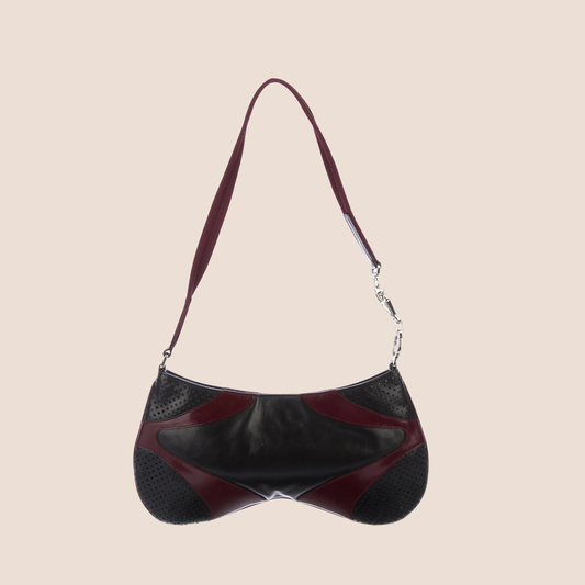PRADA BLACK VITELLO DRIVE SHOULDER BAG