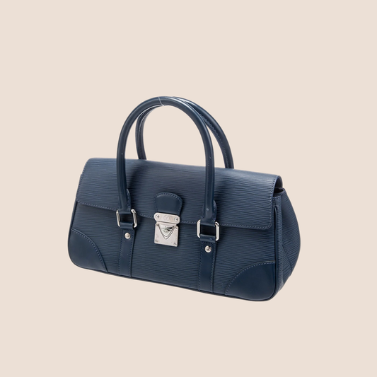 LOUIS VUTTON 2005 BLUE LEATHER EPI SEGUR BAG