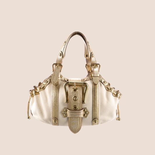 LOUIS VUITTON THEDA MP WHITE MULTICOLOUR MONOGRAM CANVAS HAND BAG