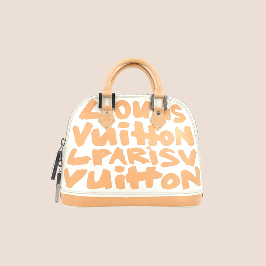 LOUIS VUITTON MONOGRAM GRAFFITI ALMA BAG