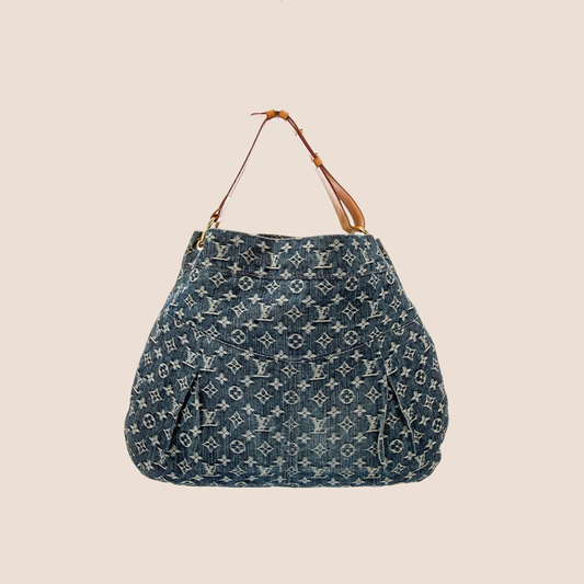 LOUIS VUITTON DENIM MONOGRAM DAILY GM BAG