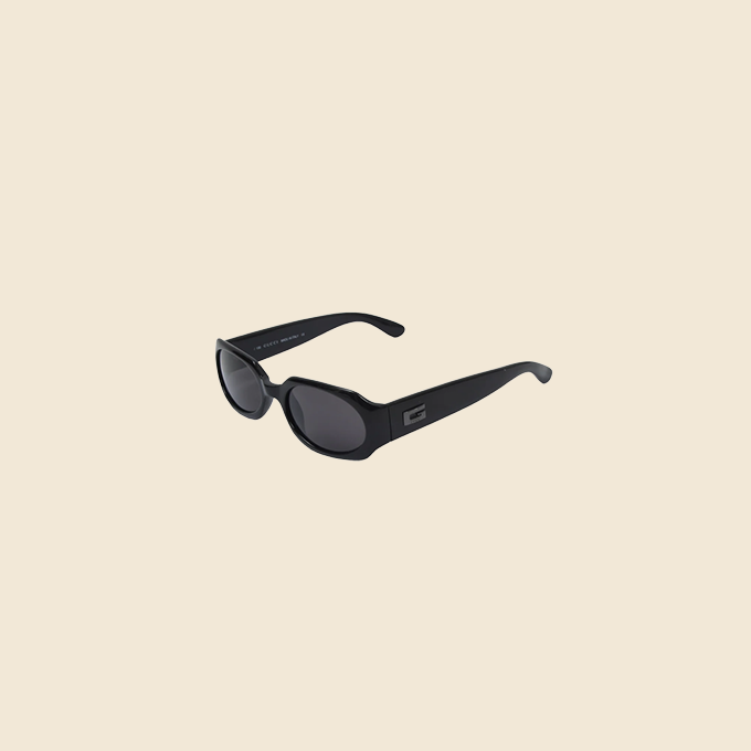 GUCCI 90s BLACK RECTANGLE SUNGLASSES RDB