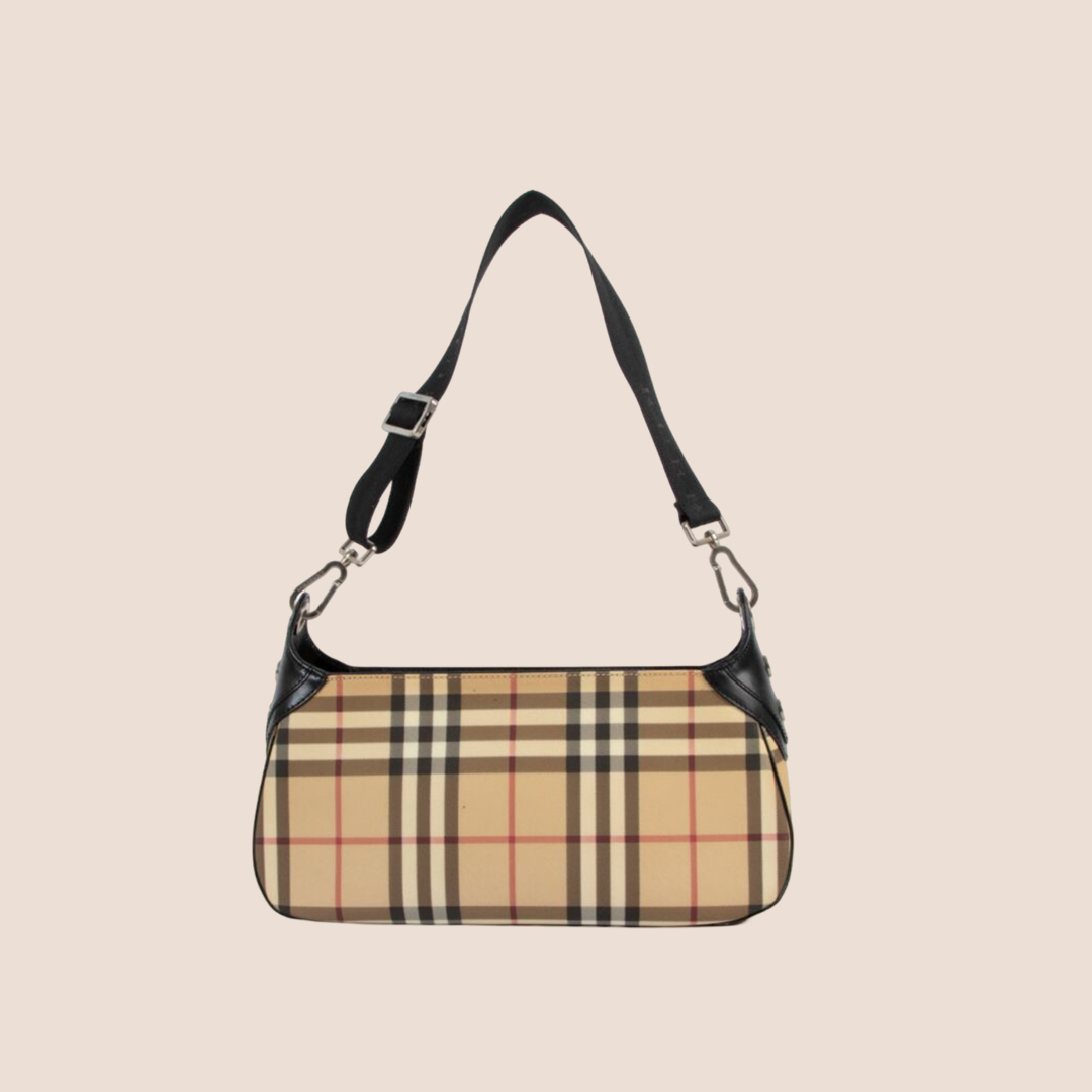 BURBERRY 00s NOVA CHECK SHOULDER BAG – RDB