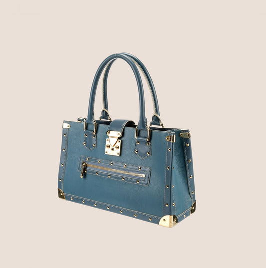 LOUIS VUITTON BLUE SUHALI LE FABULEUX BAG