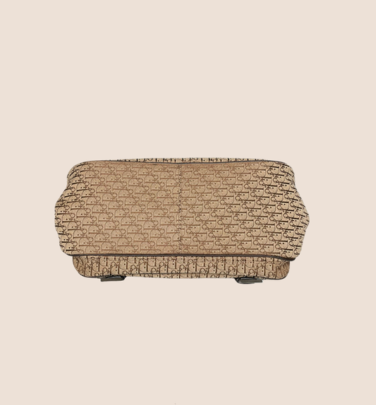 CHRISTIAN DIOR 2006 BROWN STREET CHIC DIORISSIMO FLAP BAG