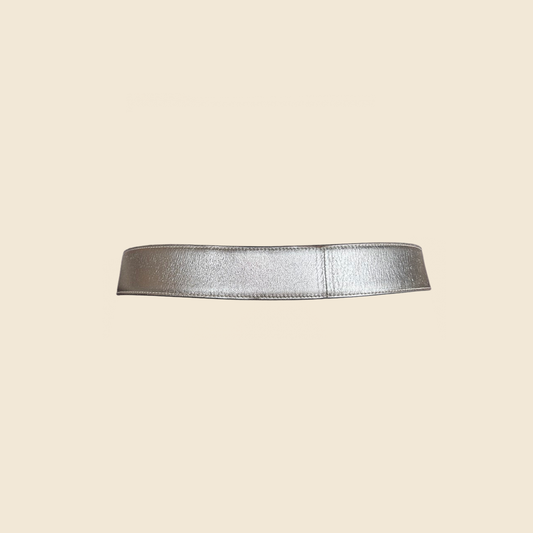 GIANNI VERSACE GOLD RHINESTONE LOGO BELT