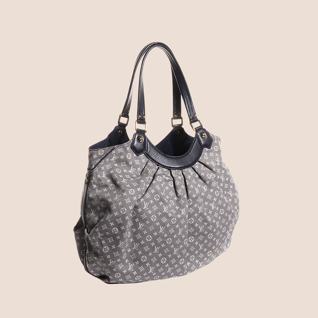 LOUIS VUITTON NAVY & GREY MONOGRAM IDYLLE FANTASIE BAG