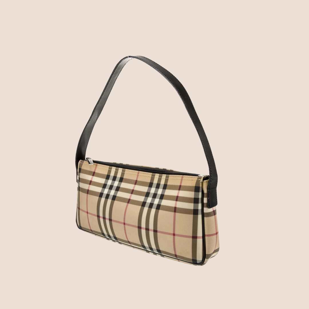 BURBERRY 2000s NOVA CHECK SHOULDER BAG – RDB BURBERRY 2000s NOVA CHECK SHOULDER BAG – RDB