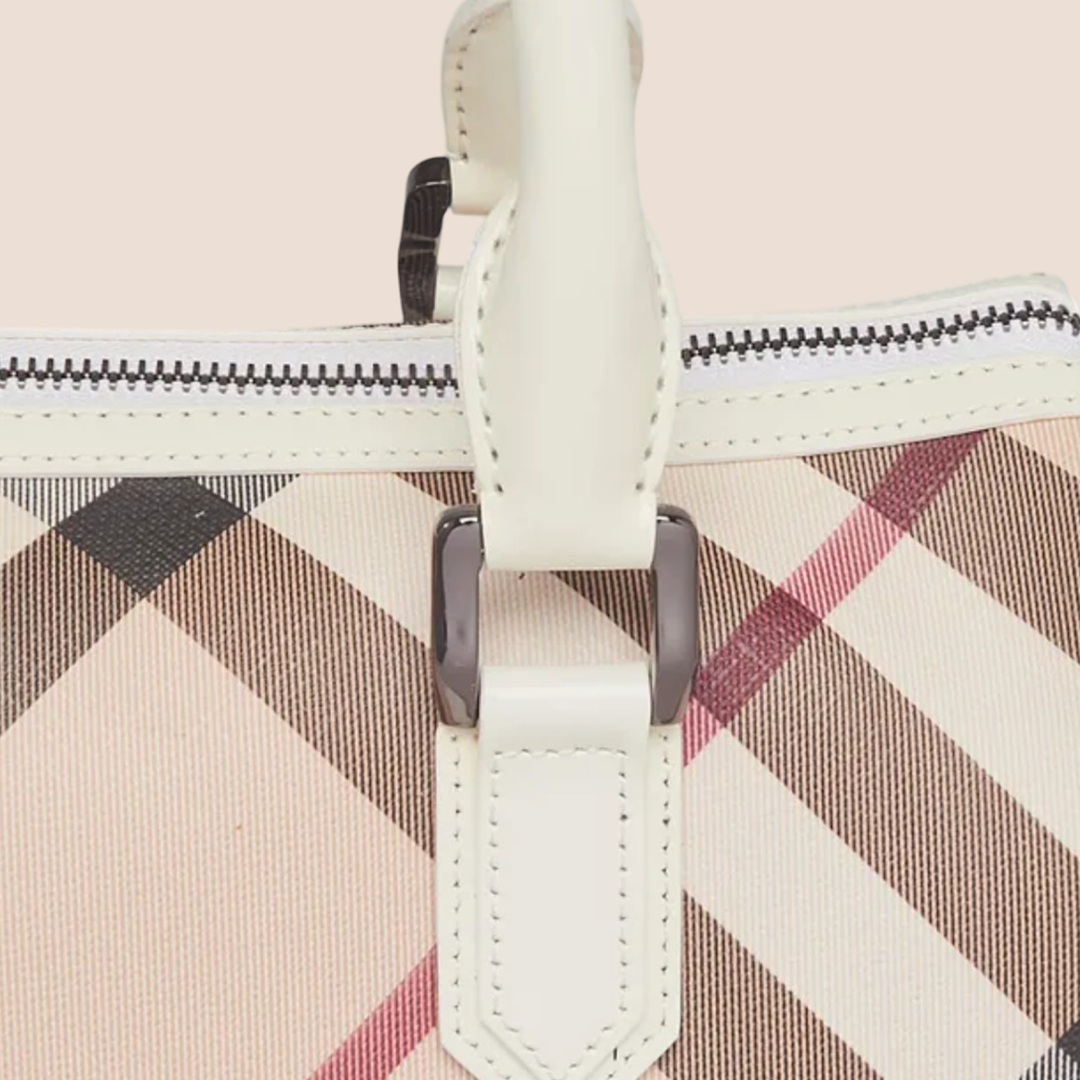Burberry nova check bowling bag sales