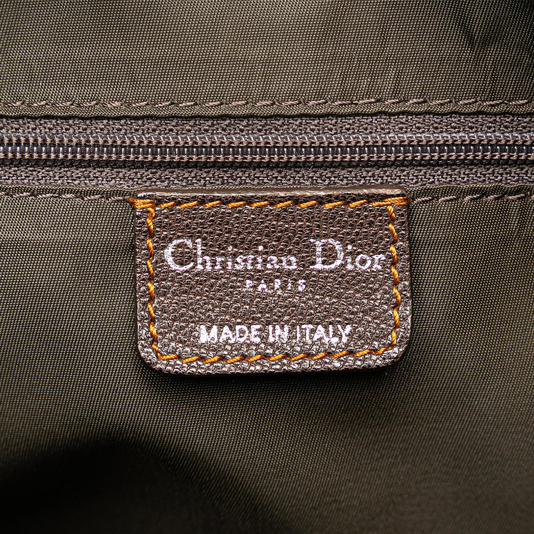 CHRISTIAN DIOR 2000 BROWN TROTTER 'CD' HANDBAG